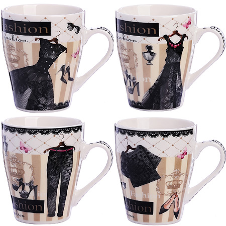 31230 Кружка 340 мл Fashion (мин. 4шт)LR (х36) 