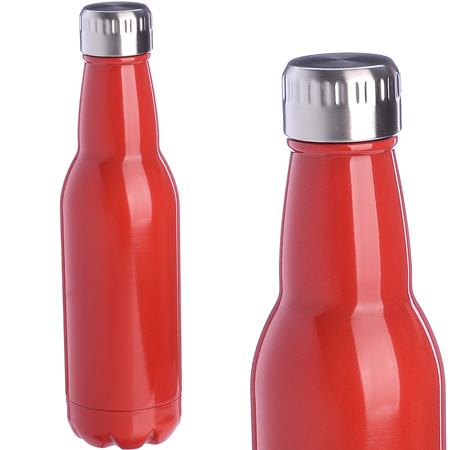 77020-4 Термобутылка 500мл. Drink, красная (х20)  77020-4 Термобутылка